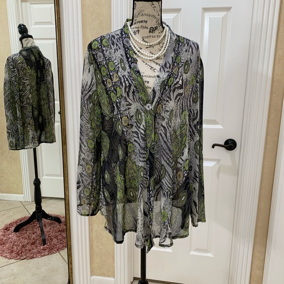 Blouse, Duster, Jacket, Cardigan - Picture 1 of 9